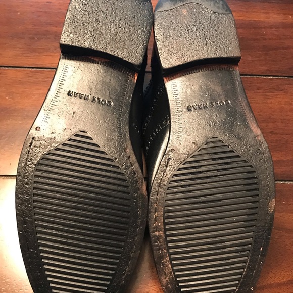 COPY - Cole Haan Mens Black wingtip Dress Shoes 11.5